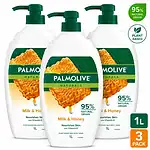 Palmolive Naturals Body Wash, Value Pack (3 x 1L)